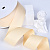 1-1/2"(38mm)Twill Ribbon 824 саржевая лента 15 ярдов бежевая