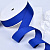 1"(25mm)Grosgrain ribbon 329 репсовая лента 23 ярда синяя