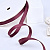 3/8"(9mm)Grosgrain ribbon 277 репсовая лента 23 ярда вишнёвая