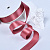 1"(25mm)Double Face Satin Ribbon 141 двухсторонняя сатиновая лента 10 ярдов терракотовый