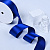 1 1/2"(38mm)Double Face Satin Ribbon 329 двухсторонняя сатиновая лента 10 ярдов синяя