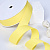 1"(25mm)Grosgrain ribbon 640 репсовая лента 23 ярда лимон