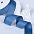 1-1/2"(38mm)Grosgrain ribbon 338 репсовая лента 23 ярда синяя