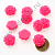 Кабошон "Розочка" 20 мм 500 шт фуксия