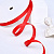3/8"(9mm)Grosgrain ribbon 250 репсовая лента 23 ярда красная