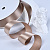 1"(25mm)Double Face Satin Ribbon 837 двухсторонняя сатиновая лента 10 ярдов кофейный