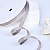 3/8"(9mm)Grosgrain ribbon 012 репсовая лента 23 ярда серая