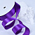 1"(25mm)Double Face Satin Ribbon 465 двухсторонняя сатиновая лента 10 ярдов фиолетовая