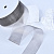 1-1/2"(38mm)Organza  Ribbon 0034лента органза перламутровая 70 ярдов серая
