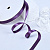 3/8"(9mm)Double Face Satin Ribbon 473 двухсторонняя сатиновая лента 10 ярдов фиолетовая