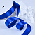 1"(25mm)Double Face Satin Ribbon 352 двухсторонняя сатиновая лента 10 ярдов синяя