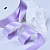 1"(25mm)Single Face Satin Ribbon 430 односторонняя сатиновая лента 10 ярдов сиреневая