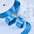 1"(25mm)Double Face Satin Ribbon 325 двухсторонняя сатиновая лента 10 ярдов голубая