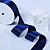 1 1/2"(38mm)Single Face Satin Ribbon 371 односторонняя сатиновая лента 10 ярдов синяя