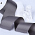 2"(50mm)Grosgrain ribbon 017 репсовая лента 23 ярда тёмно серая