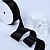 1 1/2"(38mm)Double Face Satin Ribbon 030 двухсторонняя сатиновая лента 10 ярдов чёрная