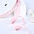 3/8"(9mm)Grosgrain ribbon 151 репсовая лента 23 ярда розовая
