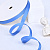 3/8"(9mm)Grosgrain ribbon 337 репсовая лента 23 ярда голубая