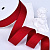 1"(25mm)Twill Ribbon 260 саржевая лента 15 ярдов бордовая