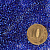 Бисер 12/0 450 г синий 28