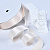 1"(25mm)Double Face Satin Ribbon 112 двухсторонняя сатиновая лента 10 ярдов персиковая