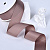1-1/2"(38mm)Grosgrain ribbon 814 репсовая лента 23 ярда кофейная