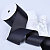 2"(50mm)Grosgrain ribbon 077 репсовая лента 23 ярда темно-серая