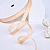 3/8"(9mm)Grosgrain ribbon 826 репсовая лента 23 ярда бежевая