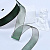 1"(25mm)Organza  Ribbon 4188 лента органза перламутровая 70 ярдов зелёная