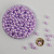 Бусины под жемчуг "Круг" d=6 мм 400 г сиреневые L17