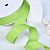1"(25mm)Grosgrain ribbon 550 репсовая лента 23 ярда зелёное яблоко