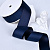 1-1/2"(38mm)Grosgrain ribbon 374 репсовая лента 23 ярда тёмно синяя
