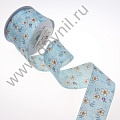 Лента ткаеневая "Цветы"