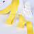 1"(25mm)Twill Ribbon 645 саржевая лента 15 ярдов жёлтая