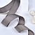 1"(25mm)Grosgrain ribbon 017 репсовая лента 23 ярда серая