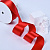 1 1/2"(38mm)Single Face Satin Ribbon 235 односторонняя сатиновая лента 10 ярдов красная