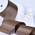 2"(50mm)Grosgrain ribbon 840 репсовая лента 23 ярда коричневая