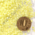 Бисер 8/0 450 г жёлтый 152