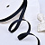 3/8"(9mm)Grosgrain ribbon 372 репсовая лента 23 ярда тёмно-синяя