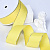 1-1/2"(38mm)Gold Metallic-Edge Grosgrain Ribbon 640 репсовая лента с золотым люрексом жёлтая