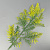 Ветка еловая декоративная пушистая 30 см зелено - салатовая Е1-20
