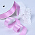 1"(25mm)Single Face Satin Ribbon 148 односторонняя сатиновая лента 10 ярдов розовая