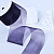 2"(50mm)Organza  Ribbon 2116 лента органза перламутровая 70 ярдов чернильная