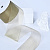 2"(50mm)Organza  Ribbon 6090 лента органза перламутровая 70 ярдов оливковая