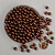 Бусины под жемчуг "Круг" d=10 мм 400 г коричневый L48