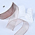 1-1/2"(38mm)Organza  Ribbon 6010 лента органза перламутровая 70 ярдов капучино