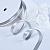 3/8"(9mm)Single Face Satin Ribbon 009 односторонняя сатиновая лента 10 ярдов серая
