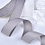 1"(25mm)Grosgrain ribbon 012 репсовая лента 23 ярда серая