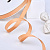 3/8"(9mm)Grosgrain ribbon 690 репсовая лента 23 ярда бежевая