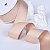 1-1/2"(38mm)Twill Ribbon 835 саржевая лента 15 ярдов бежевая